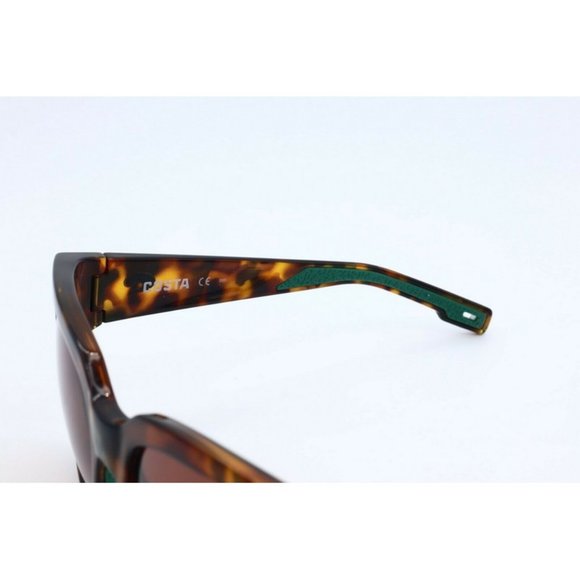 Costa Del Mar WATERWOMEN 06S9019-0455 Cat Eye Tortoise Sunglasses Brown Lens (A)